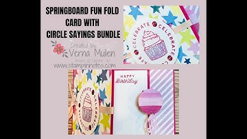 Springboard Fun Fold With New Circle Sayings Bundle