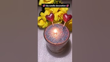 Diy candle#shorts#viral#art#diy #candlecraft#candlemaking#yt #shortsfeed#youtubeshorts #beauty#short