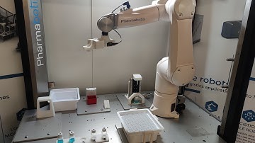 Robotic handling of syringes /  sterility testing