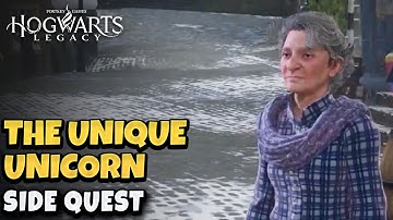 The Unique Unicorn | Side Quest Hogwarts Legacy