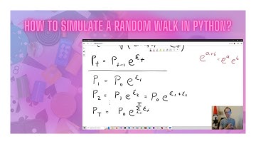 How to simulate a Random Walk in Python?