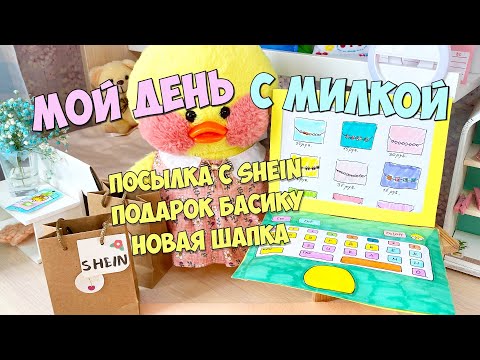 Что купила Милка на 23 февраля Басику?! Мой ДЕНЬ с уточкой ЛАЛАФАНФАН | Посылка с SHEIN, новая шапка