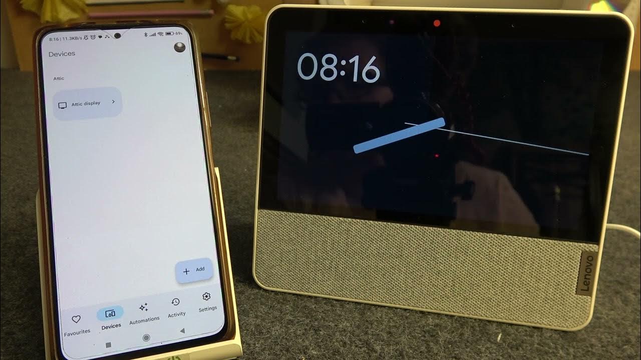 how-to-cast-screen-on-lenovo-smart-display-7-youtube
