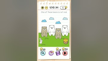 Brain test game level 291 to 300 complete/ super game / like share subscribe