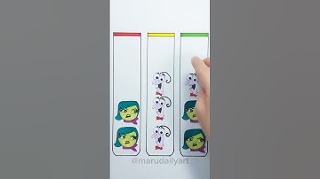 Disgust Fear Inside Out 2 Puzzle Game #shorts #insideout2 #insideout #puzzle #satisfying
