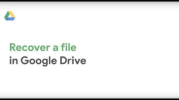 Recover a file in Google Drive