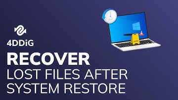 How to Recover Lost Files after System Restore?|Find and Restore Deleted or Lost Files & Folder