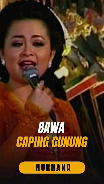 Bowo Caping Gunung, Sinden Nurhana #wayangkulit #capinggunung #kijokoedan #shorts