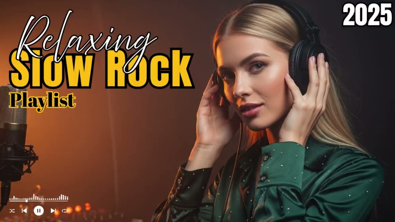 Slow Rock Serenity 🎧 | Calm Guitar Ballads for Inner Peace