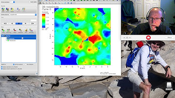 Using VisIt to contour plot 2D, point data. Same process works for 3D