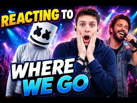 REACTING TO WHERE WE GO MARSHMELLO AND THOMAS RHETT - LOVING COUNTRY AND DJ