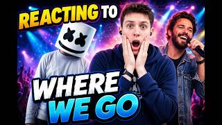 REACTING TO WHERE WE GO MARSHMELLO AND THOMAS RHETT - LOVING COUNTRY AND DJ