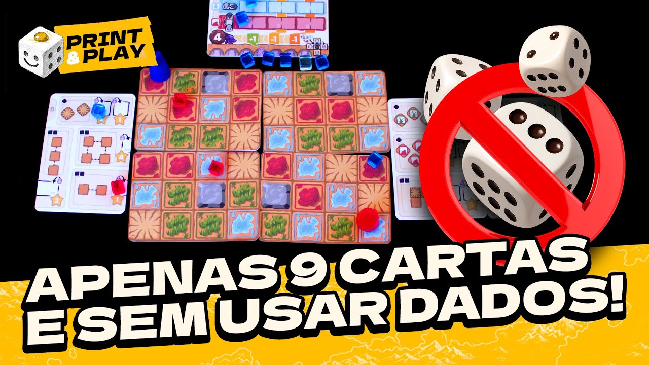 Um mini euro com 9 cartas!🍳 DUNG BEETLES