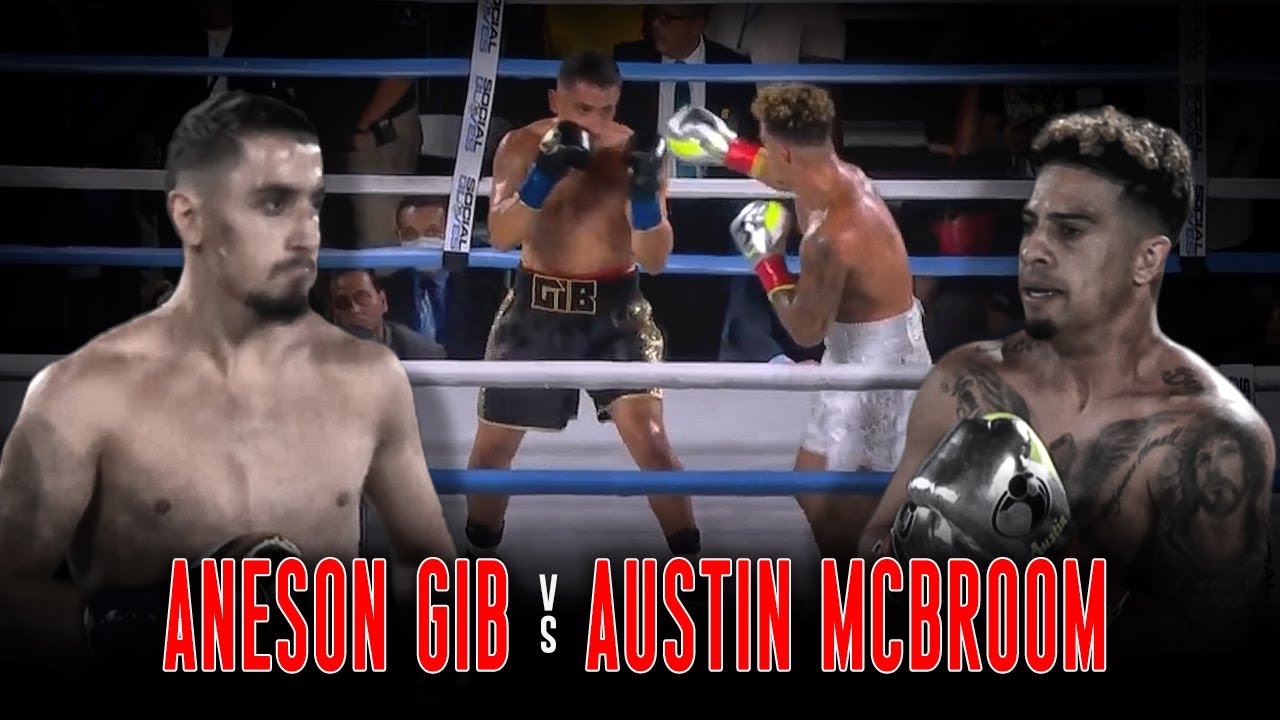 AnEson Gib vs Austin McBroom Social Gloves 2 Boxing Fight Knockout