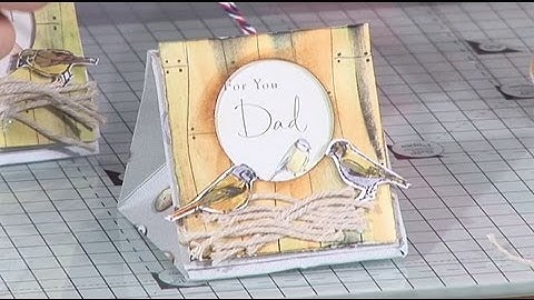 How To Make A Triangle Gift Box | docrafts Creativity TV