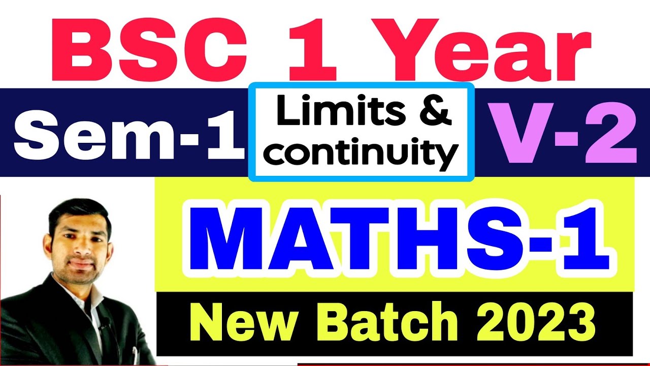 BSC 1 YEAR MATHS Differential Calculus BSC 1ST YEAR MATH limits