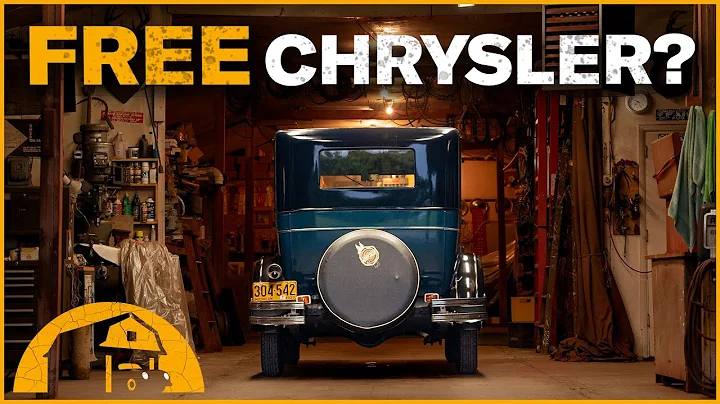 Guy gets a FREE 1927 Chrysler 60 - Along with barn...