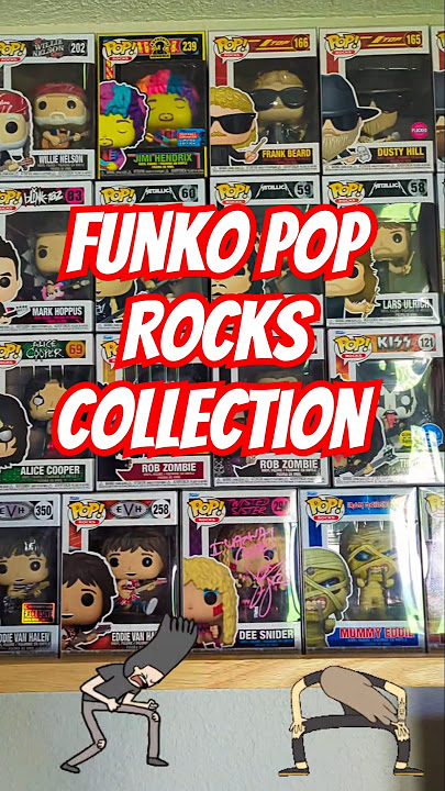 Funko Pop Rocks Collection!!đ€đ» #funkopop #funkorocks #collection #figurines