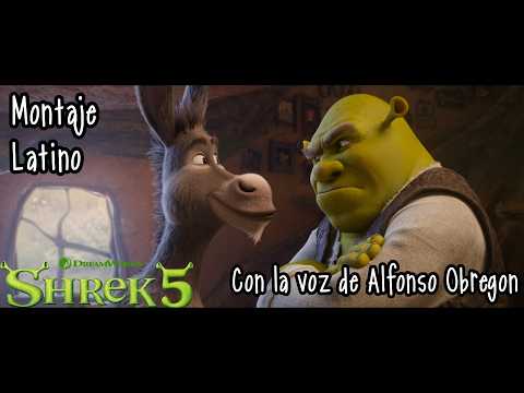 Shrek 5 - Trailer con la voz de Alfonso Obregón (Montaje Latino)