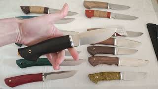 Обзор ножей из наличия разные модели на любой вкус!