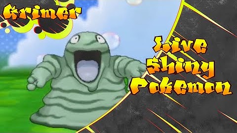 Live Shiny Grimer at 366 Dex Nav Encounters Omega Ruby