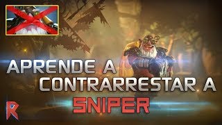 🚷 Aprende a contrarrestar a Sniper: Héroes, items y consejos - Raizon Dota