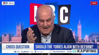 LBC Cross Questions - Should the Tories align with Reform UK