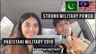 Malaysian Girl reaction to How Powerful is Pakistan Pakistani Military Power 2019