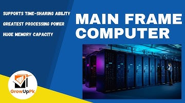 Mainframe Computer || What is Mainframe Computer in Hindi/Urdu