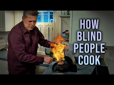 How Blind People Cook Food Alone