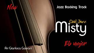 Video thumbnail of "New Jazz Backing Track MISTY (Eb) E Flat Cool Version Play Along Swing Sax Trumpet Clarinet Singer"