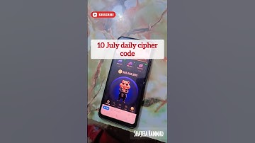 10 July Hamster Kombat Daily Cipher Codes | Daily Cipher Hamster Kombat Today