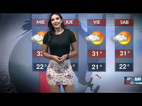 Alejandra Delgadillo Weather Presenter from Mexico