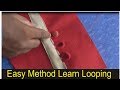 How to make loops for the Designer Dress/loop design/Easy Method How to make loops for the Designer Dress/loop design/Easy Method