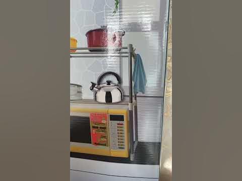 Полка над микроволновкой - YouTube