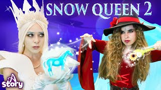 Snow Queen + Snow Queen and The Brave Prince|English Fairy Tales & Kids Stories