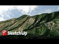 Setting up terrains in sketchup  sketchup tutorial  architutors