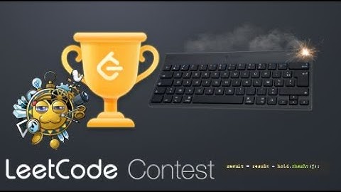 LeetCode Contest Corner 357 || Faulty Keyboard