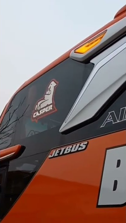 cinematic bus BRIS trans CASPER👻   ada modelnya & ADA BASURINYA