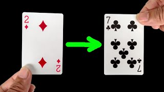 Change the Card in 1 SECOND - Magic Tutorial