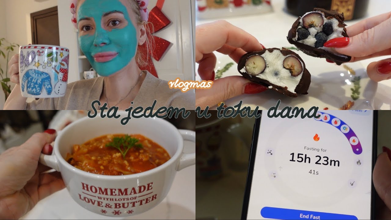STA JEDEM U TOKU DANA SA IR - 4 RECEPTA I SVI MOJI NAPICI I VLOGMAS DAN 12.