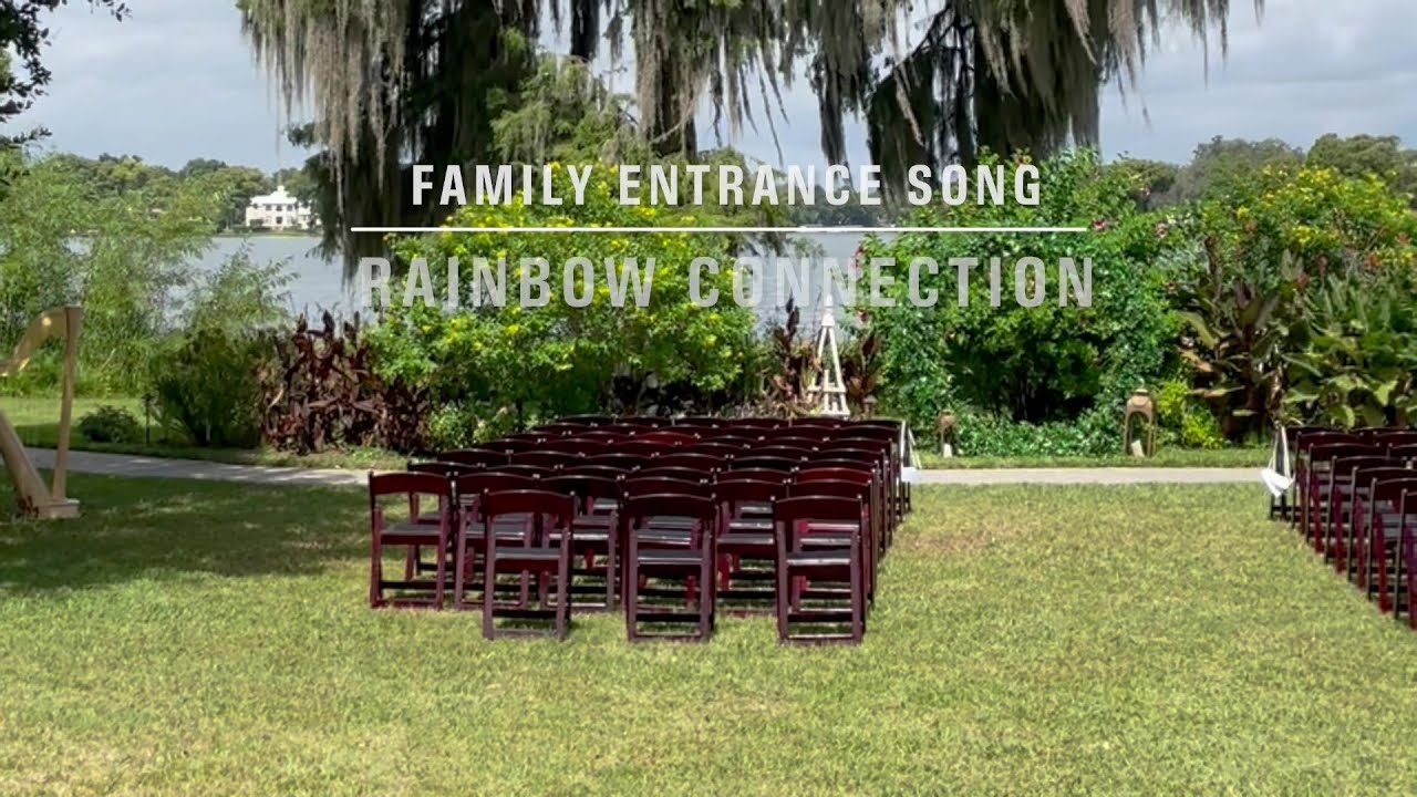 Capen House Winter Park wedding harpist / Albin Polasek Museum / Rainbow Connection / Harp Cover
