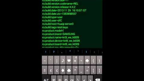 How to change build.prop or About Phone