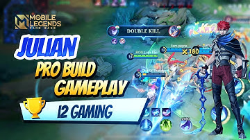 Julian Mage Fighter Pro Build MLBB Gameplay #julian #mlbb #i2gaming