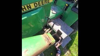 John Deere 755 model 70 or 70A loader removal
