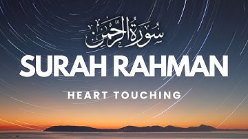 Stunning Surah Ar-Rahman سورة الرحمن | Relaxing heart touching voice | Spark Sayings