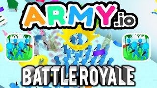 ARMY.IO NEW BATTLE ROYALE MODE NEW MAPS screenshot 1