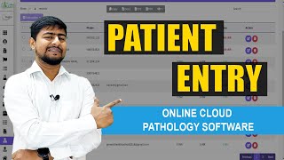 Patient Entry in Online Pathology Lab Management Software : Part - GA2 screenshot 2
