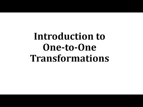 Introduction to One-to-One