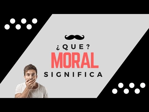 MORAL - Significado de la Palabra Moral 🔞 ¿Que Significa?
